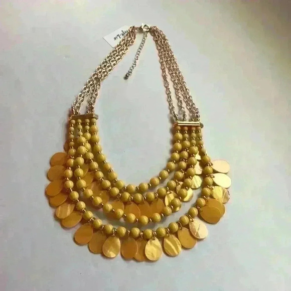 Style & Co new Gold Tone Shakey Tear Drop … - Picture 4 of 8
